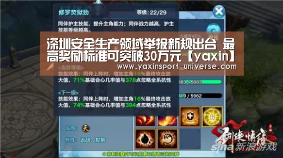 深圳安全生产领域举报新规出台 最高奖励标准可突破30万元【yaxin】(图2) 亚新官网