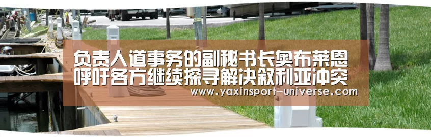 负责人道事务的副秘书长奥布莱恩呼吁各方继续探寻解决叙利亚冲突的政治办法-yaxin(图1) 亚新网站